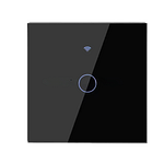 1 Gang Smart Wifi Light Switch Tuya – Black
