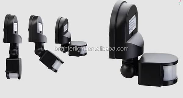 Outdoor and Indoor Motion Sensor – Wall / Ceiling Mount - Black - Image 4