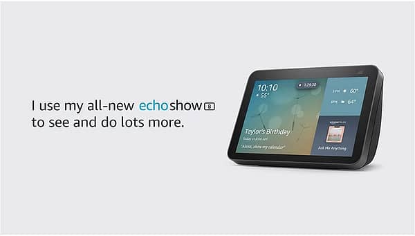 Echo Show 8 HD Smart Display 2nd Gen - Image 2
