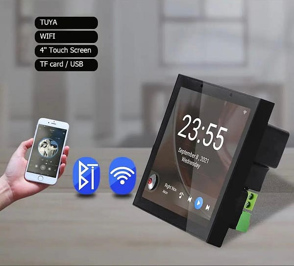 4inch smart bluetooth wall amplifier android