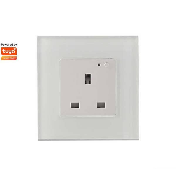 16A Single Socket (black and white)