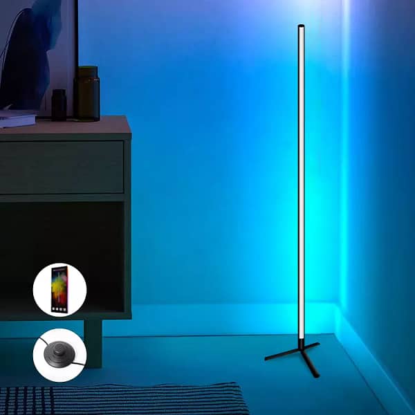 Smart Corner Led Floor Lamp Light - Image 4