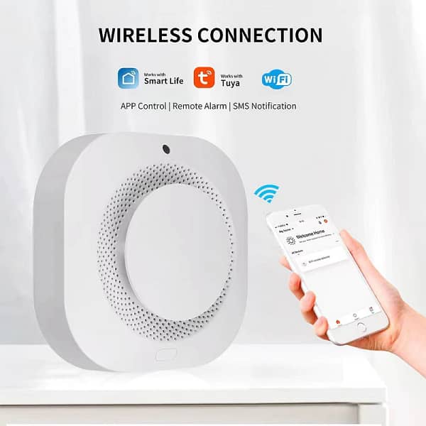 Smart Wifi Smoke Alarm And Fire Detector - Image 5