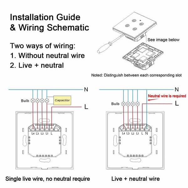 Smart Wifi Switch - 1 Gang - Image 5