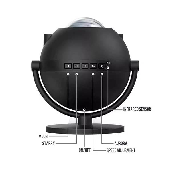 Smart Aurora Moon & Starlight Projector Lamp - Image 7