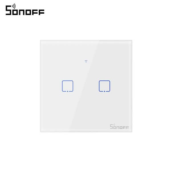 Sonof Wifi Touch Switch 2 gang Switch