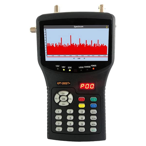 HANDHELD MULTI-FUNCTIONAL SATELITE FINDER AND CCTV CAMERA MONITOR