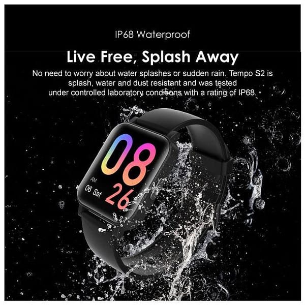 oraimo Tempo S2 1.4" TFT IP68 Smart Watch - Image 3