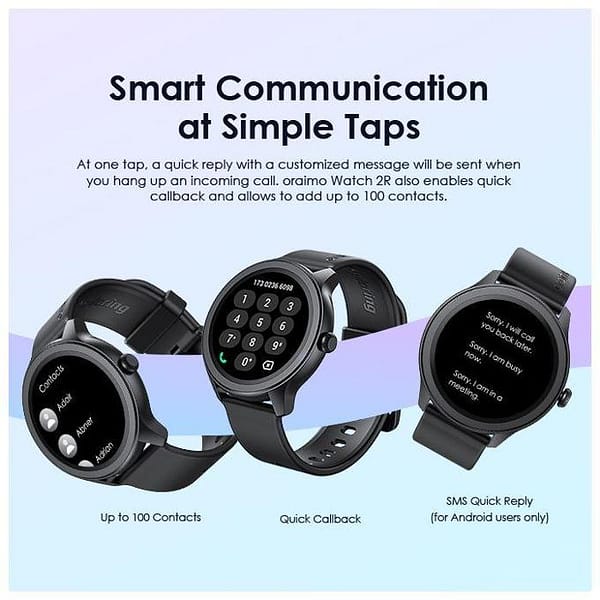 oraimo Watch 2R 1.39" TFT IP68 Smart Watch - Image 10