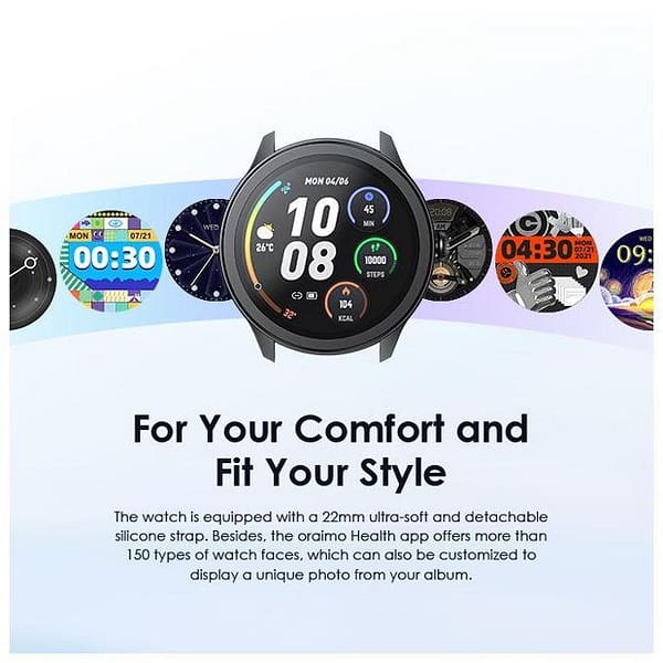 oraimo Watch 2R 1.39" TFT IP68 Smart Watch - Image 5