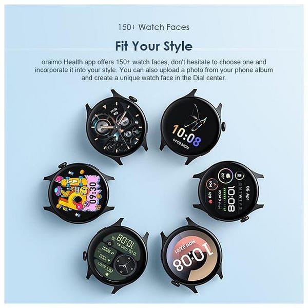 oraimo Watch ER 1.43'' AMOLED IP68 Smart Watch