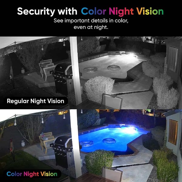 Wyze Cam V4 2.5k QHD Resolution Indoor/outdoor Smart Camera CCTV Night Vision- White - Image 8