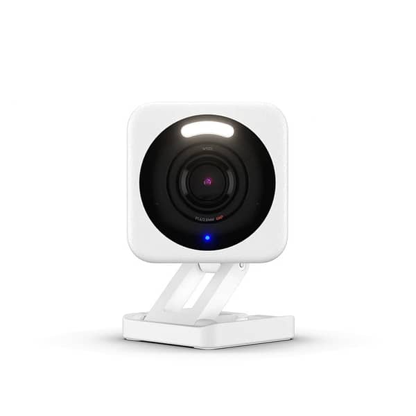 Wyze Cam V4 2.5k QHD Resolution Indoor/outdoor Smart Camera CCTV Night Vision- White