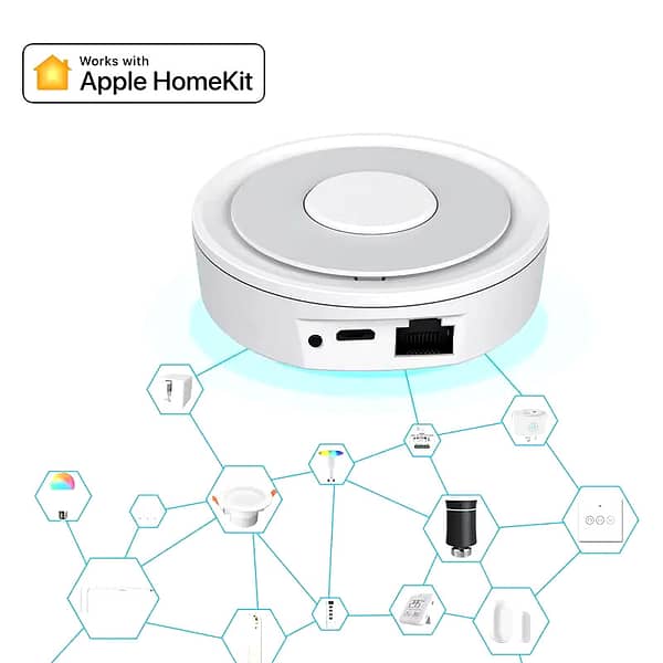 Wired Zigbee 3.0 Gateway Hub Compatible With Apple Homekit And Tuya Smart Life - Image 4